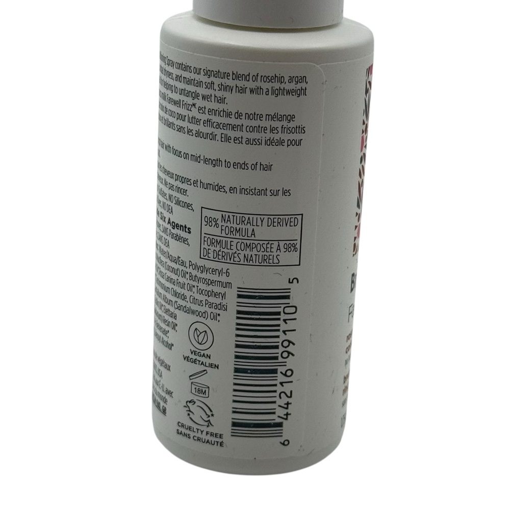 Briogeo Farewell Frizz Rosarco Milk Spray - White with Pink Accents - Picture 4 of 4